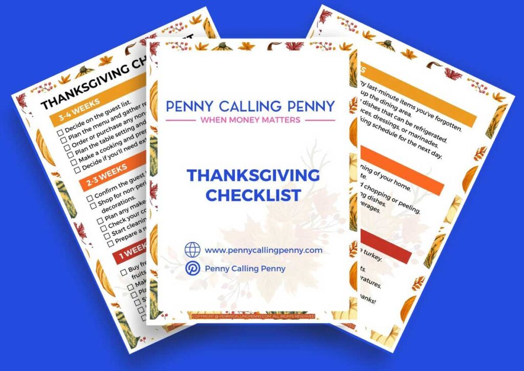 50 Budget Friendly Thanksgiving Dinner Ideas Of 2024 Penny Calling Penny   Printable Cover 5 1024x726 